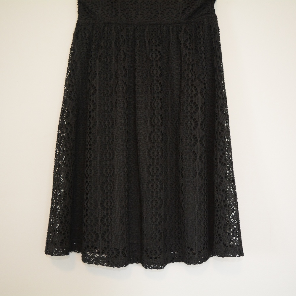 Women's Black Express Lace Dress XS - Picture 7 of 8
